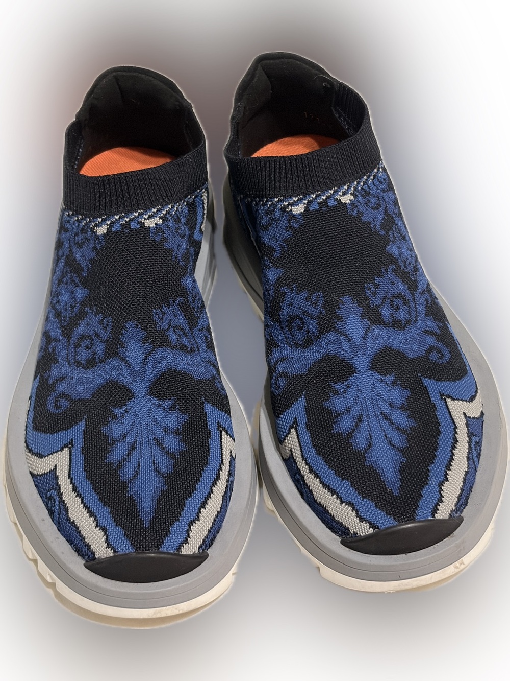 ETRO MILANO s37 PAISLEY PRINT SNEAKERS